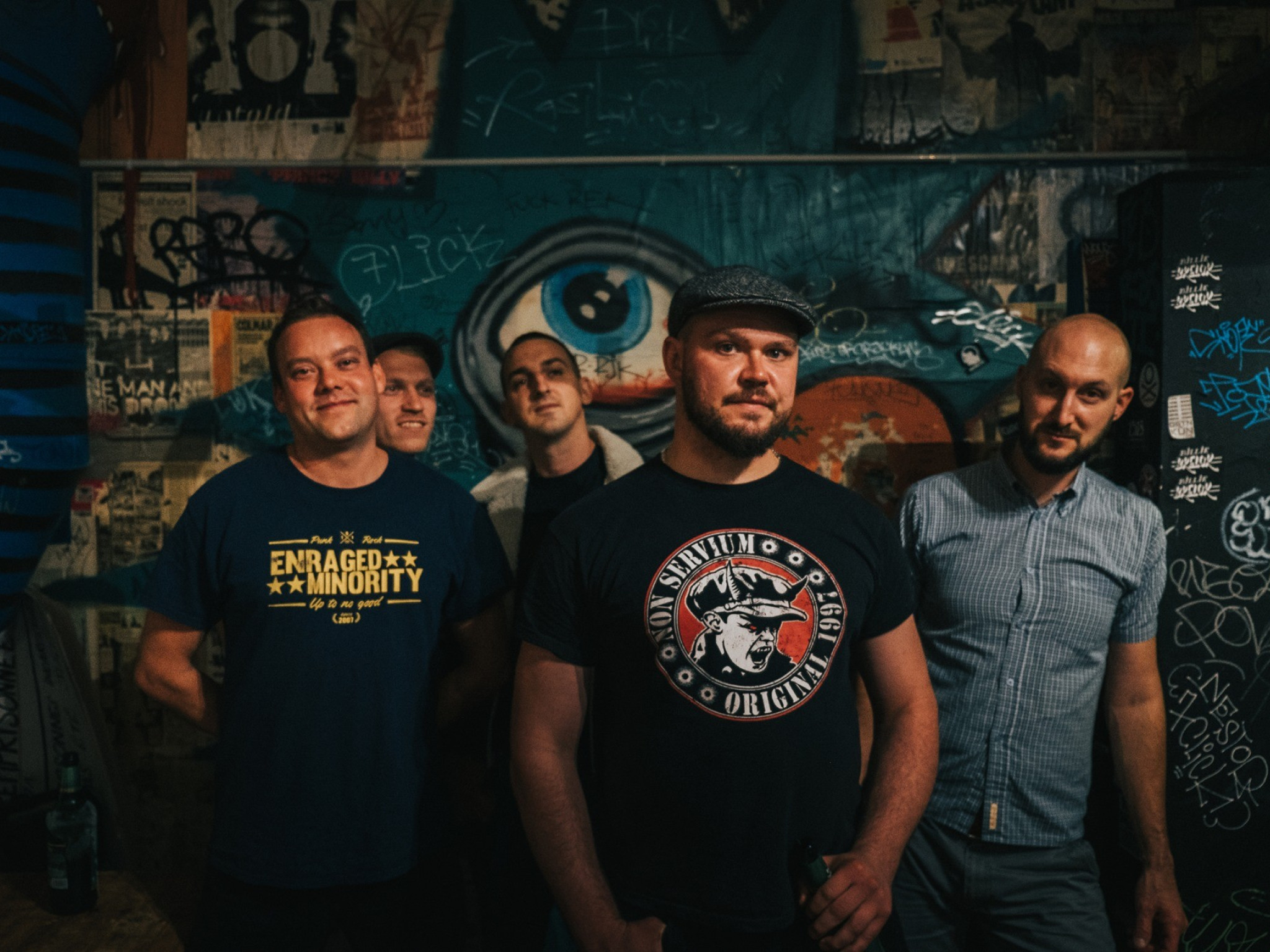 Die Band Enraged Minority